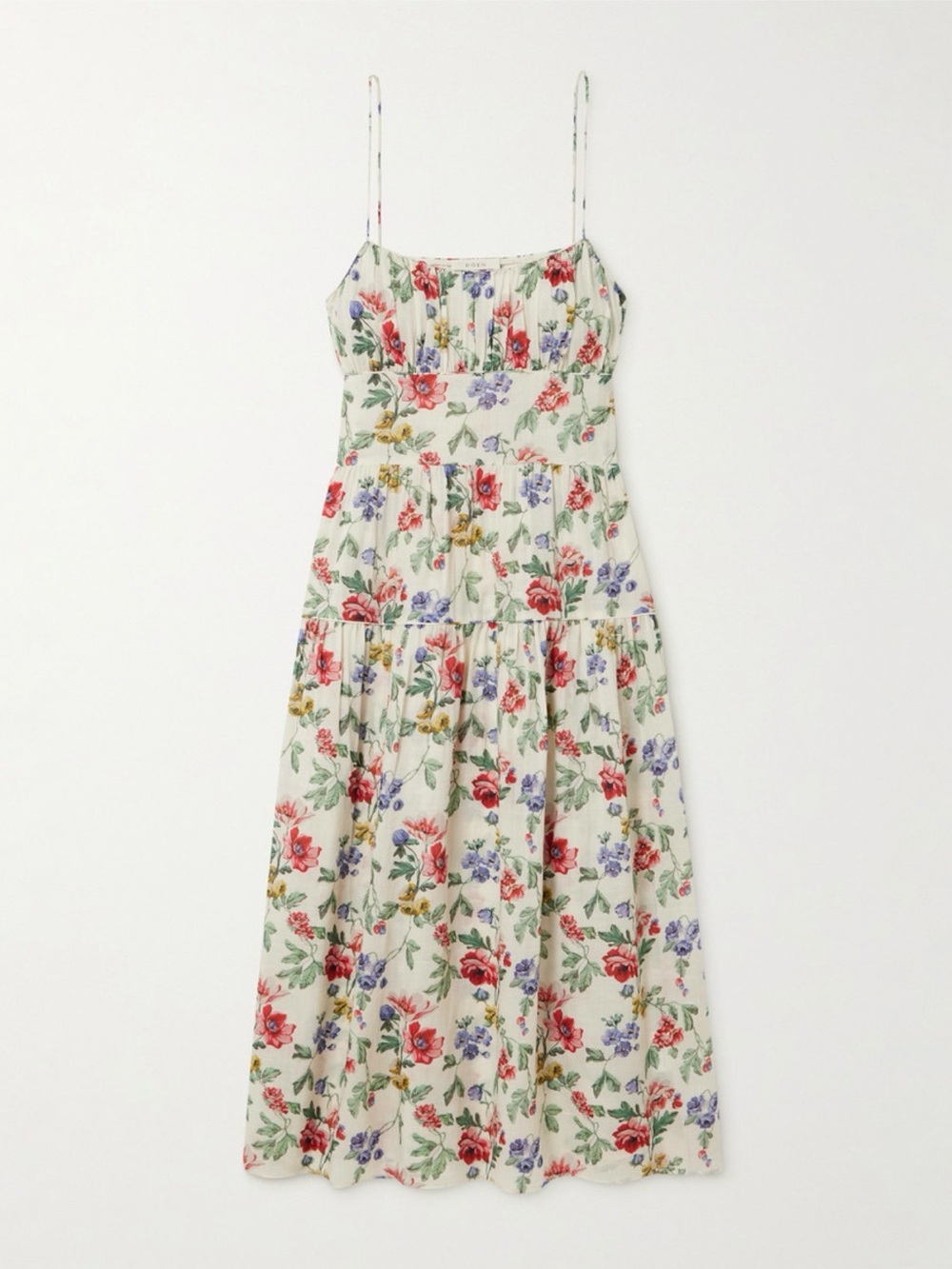 Doen Benoit Dress - Ivory Wild Rose